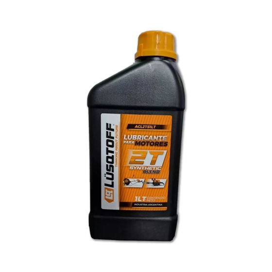 Aceite Sintético para Motores 2T x 1L Lusqtoff